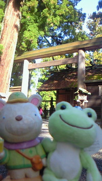 下宮ご参拝m(__)m 2010/02/27 09:27:25