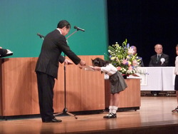 表彰式♪