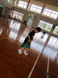 にこにこ教室☆障害物リレー☆