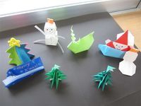 にこにこ教室★クリスマスツリー作り★
