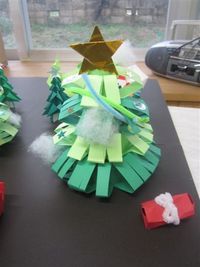 にこにこ教室★クリスマスツリー作り★