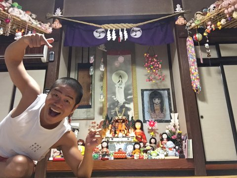 キヨのクリアリング日記 座敷わらしの宿 タガマヤ村到着 さっそくの歓迎