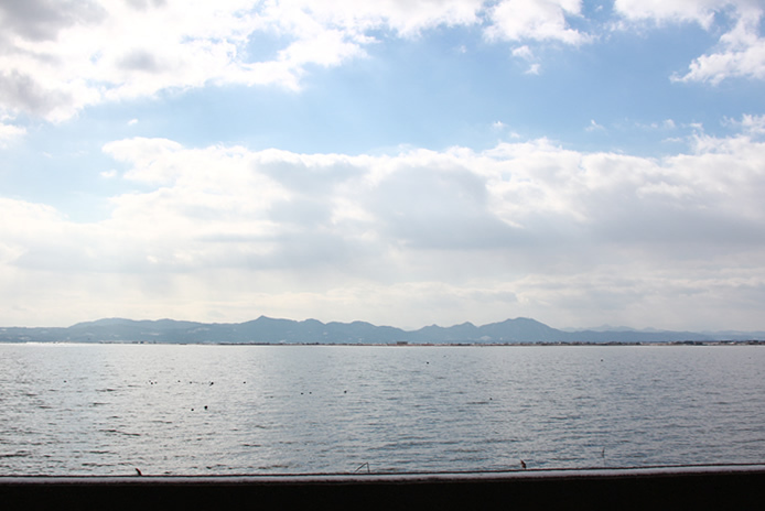 宍道湖と出雲平野
