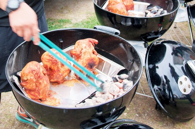 うみそら公園BBQ施設のビアンカチキン