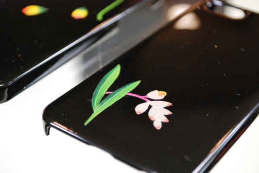 琉球漆器 × iPhone5ケース堆錦シリーズ