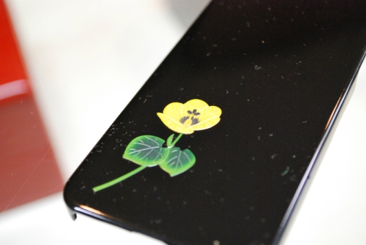 琉球漆器 × iPhone5ケース堆錦シリーズ
