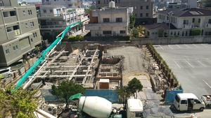 現場　施工中