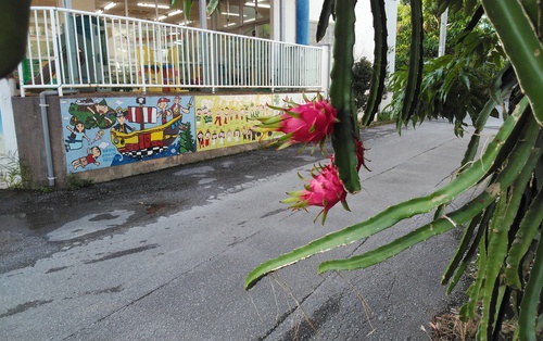 2021年10月8日 さざなみ保育園シーサー陶芸体験園児の皆様