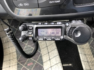 初のバンド運用。。。29MHｚFM