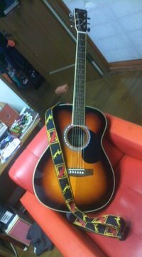 衝動買いしてしまった中古の安アコギ！ 2011/11/14 22:36:02