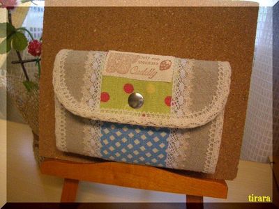 ☆ＹＵＷＡビタミンパッチ！ コンビニ財布ミニ！２☆ハンドメイド