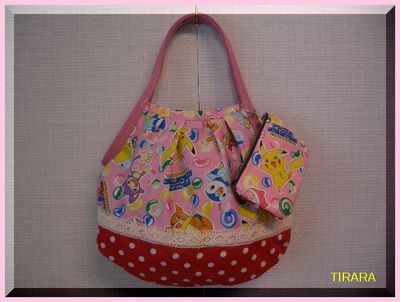 ハンドメイド☆ミニグラニー＆ポケット財布セット☆