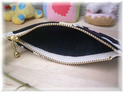 ハンドメイド☆スリムポーチ