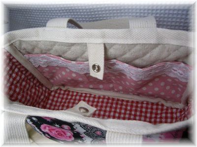 ハンドメイド☆トートバッグ☆ｃｈｅｒシェル☆