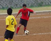 平成23年度沖縄県高校新人サッカー大会 男子 ２回戦は辛勝