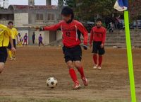 平成23年度沖縄県高校新人サッカー大会 男子 ２回戦は辛勝