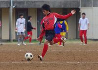 平成23年度沖縄県高校新人サッカー大会 男子 ２回戦は辛勝
