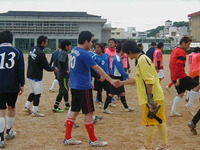 1月２日　第41回豊見城高校OB新春サッカー大会 2010