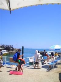 知念海洋レジャーセンターの一番人気はコマカ無人島！！
