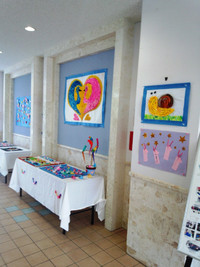 豊見城市　地域活動支援センター　ゆいハート折り紙展