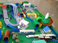 GW特別展示！！　トミカプラレール