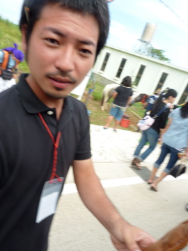 座喜味の城下町はとても大賑わいで素敵でした！坂上がり写真