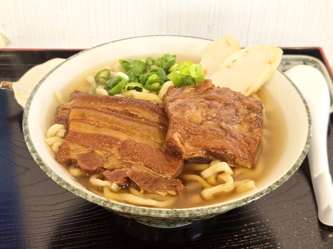 おから入り沖縄天ぷらと沖縄そば 采