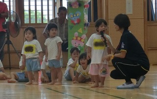 まどか保育園ブログ 運動会 うさぎ組