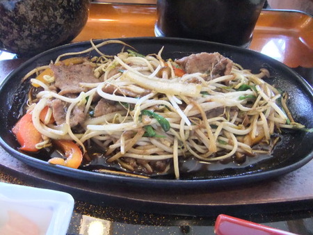 能登の海でランチ