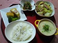 我が家の夕飯 2013/02/06 09:00:06