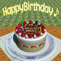 誕生日おめでとう♪