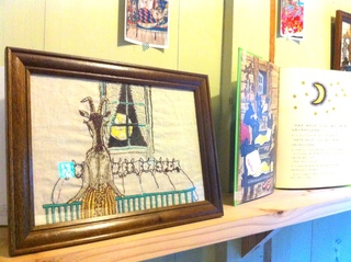 絵本刺繍展と追加ワークショップ