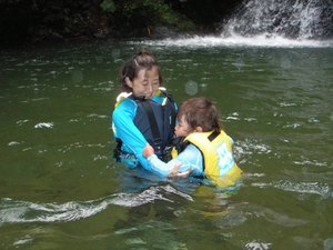 滝/沢登り/沖縄/家族旅行/自然体験/エコツアー