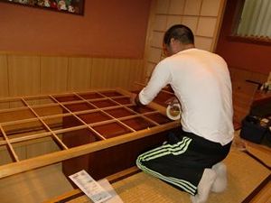 障子張替え