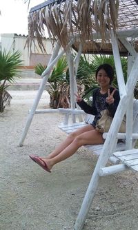 来間島のカフェなう 2011/11/26 15:44:14