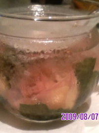 お花のスープ？ 2009/08/13 00:06:23