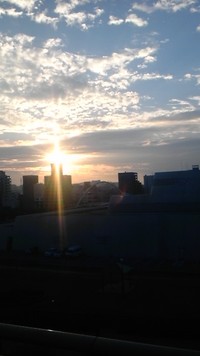 良いことがありそうな朝の空 2012/11/06 07:53:08