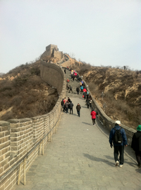 北京旅行★万里の長城 2012/03/28 10:20:19