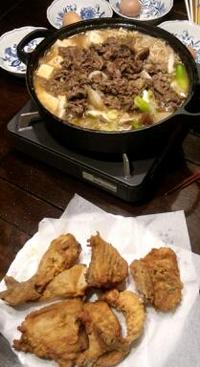 すき焼きとケンタッキーです。 2012/12/25 00:52:31