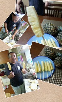 東村のパインだよ～(  ＾∀＾) 2013/07/21 06:35:55
