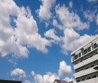 今日の大阪の空