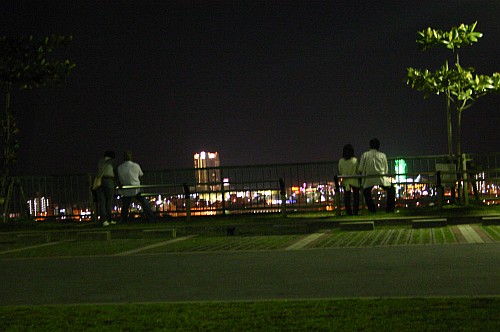 北谷町謝刈の夜景
