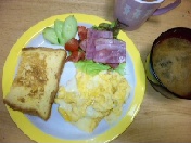 朝ごはん♪