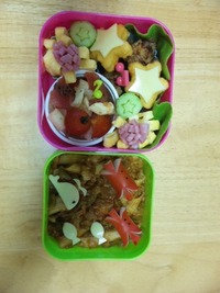 今日のお弁当〜♪ 2012/07/19 12:39:52