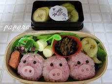 ・３匹のこぶた　　お弁当会・
